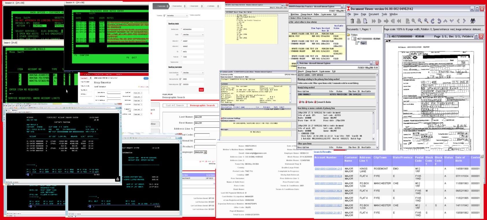 MyWorkspace legacy applications